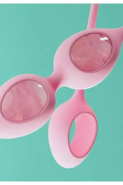 Set de 2 oeufs en quartz Yonii