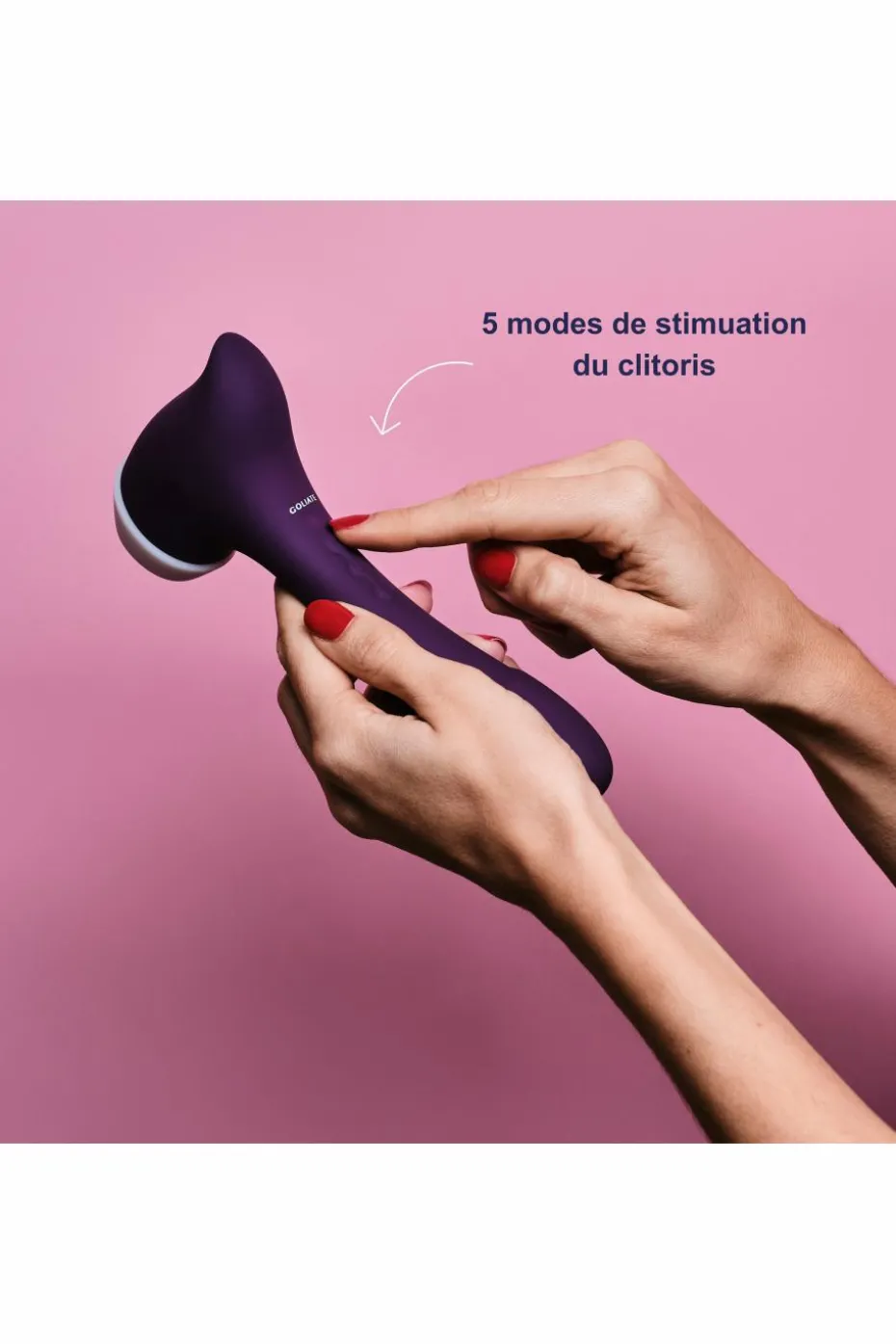Sextoy 2 en 1 stimulateur clitoridien & vibromasseur The Amazing