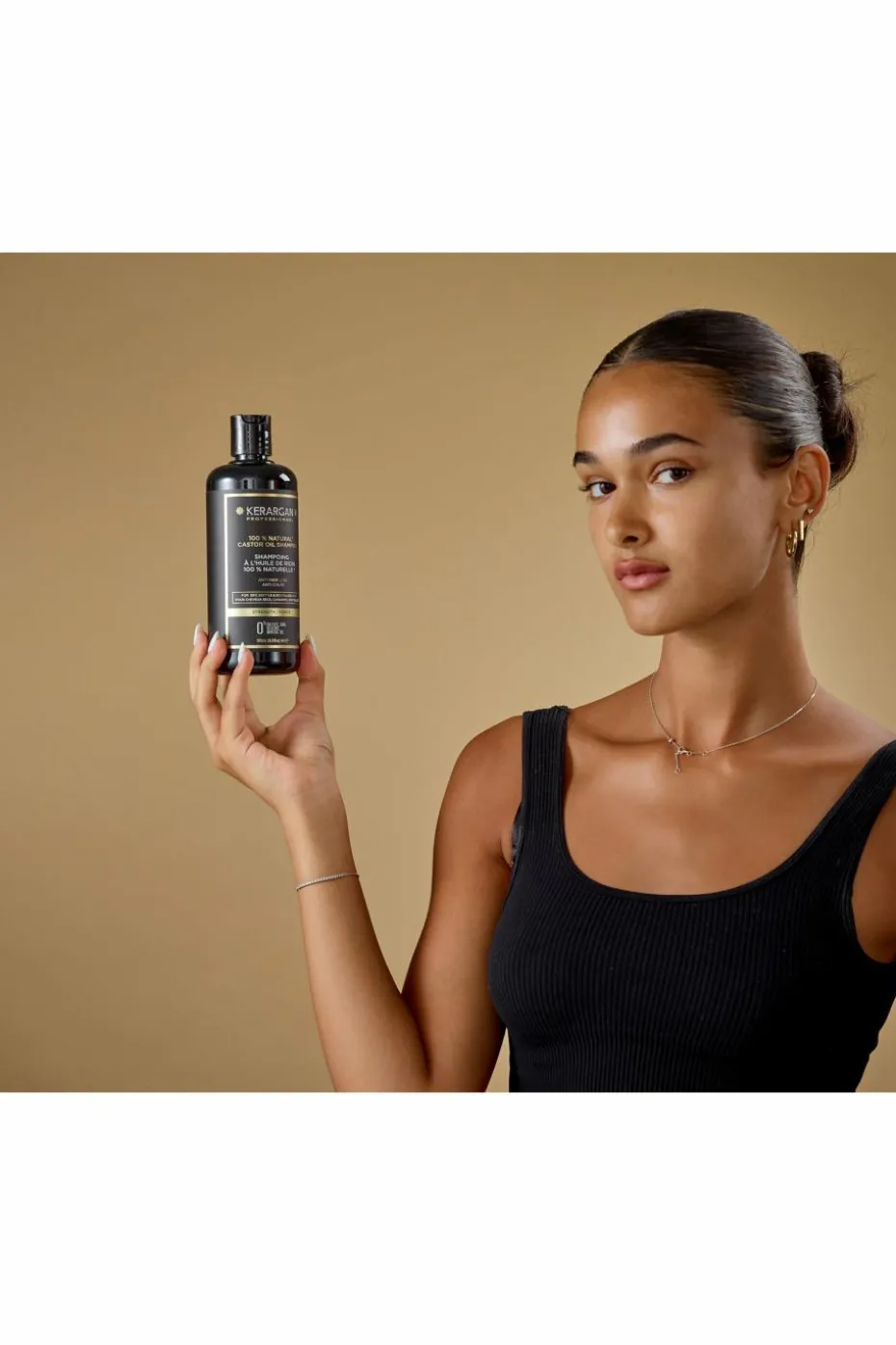 Shampoing anti-chute à l’huile de ricin