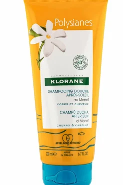 Shampoing douche après-soleil au Monoï