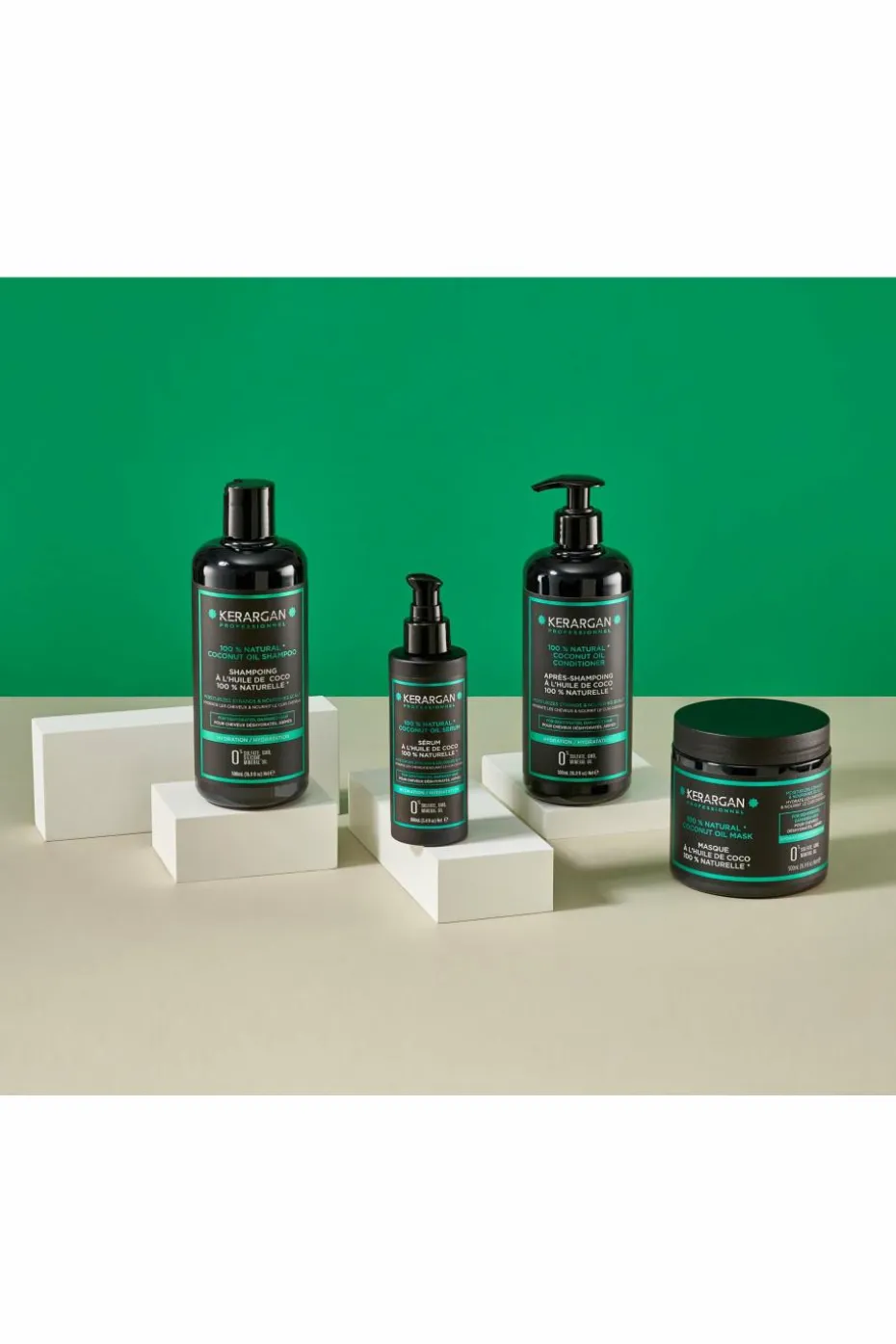 Shampoing hydratant à l’huile de coco