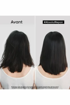 Shampoing réparateur pour cheveux abîmés Absolut Repair rechargeable