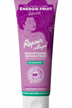 Shampoing réparateur pour cheveux très abimés au collagène et vitamine B