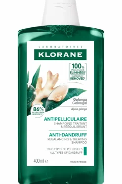 Shampoing traitant et rééquilibrant antipelliculaire au Galanga