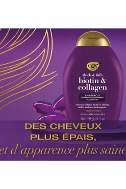 Shampoing volumateur à la biotine et au collagène
