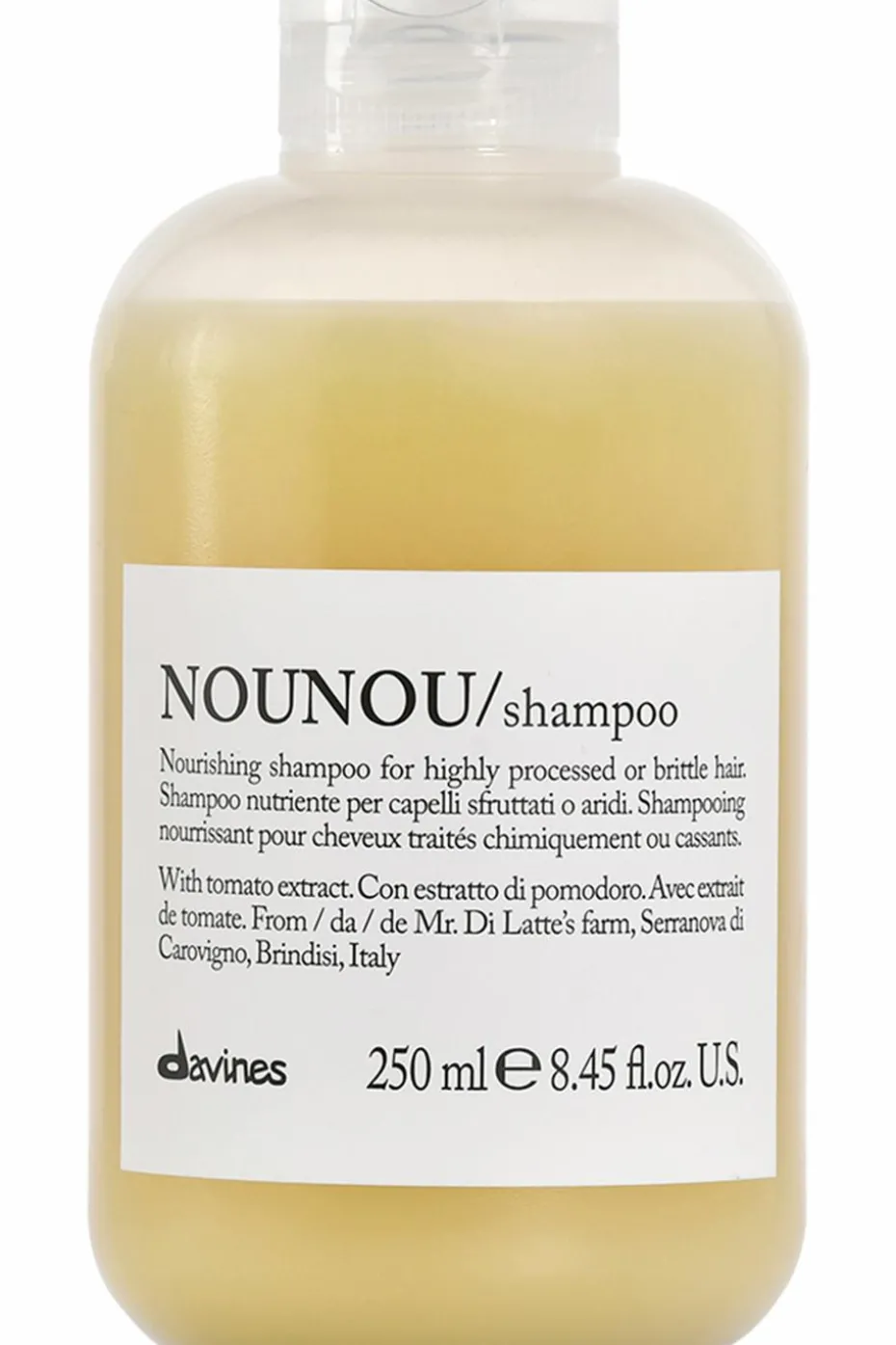 Shampooing nourrissant rechargeable pour cheveux abimés Nounou