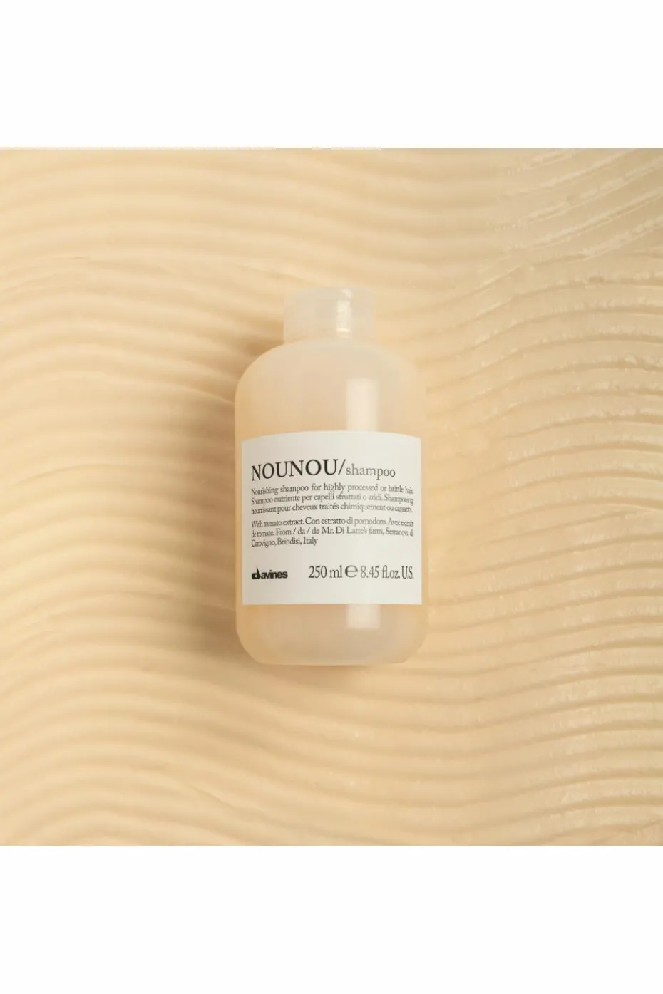 Shampooing nourrissant rechargeable pour cheveux abimés Nounou