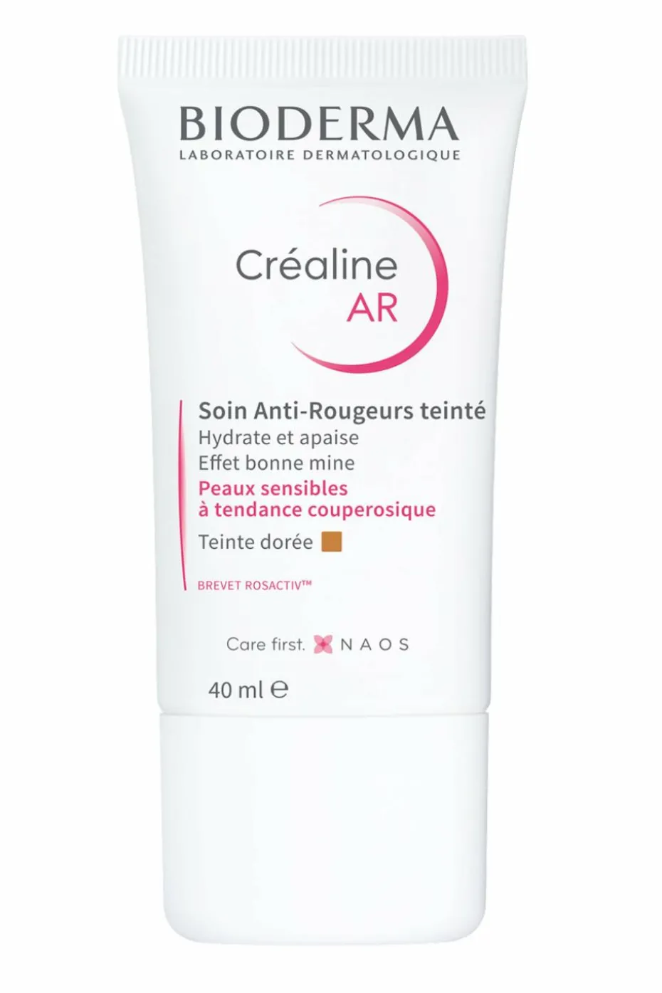 Soin anti-rougeurs Créaline AR teinte dorée