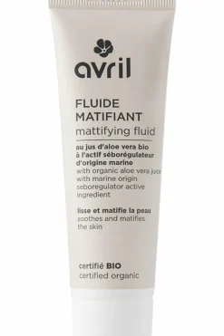Soin fluide matifiant certifié bio