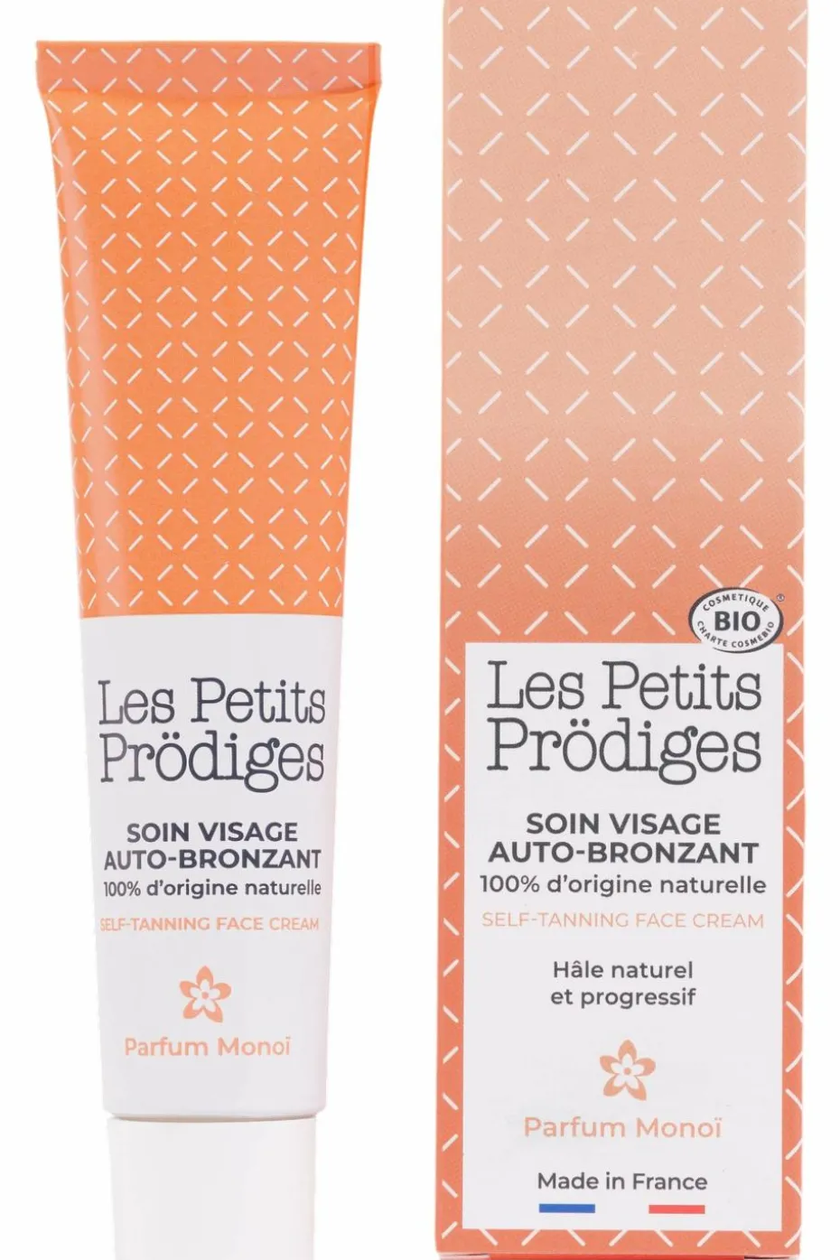 Soin visage auto-bronzant