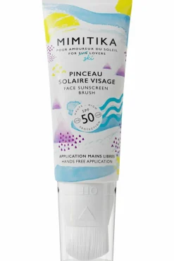 Soin visage solaire SPF50 format pinceau idéal ski