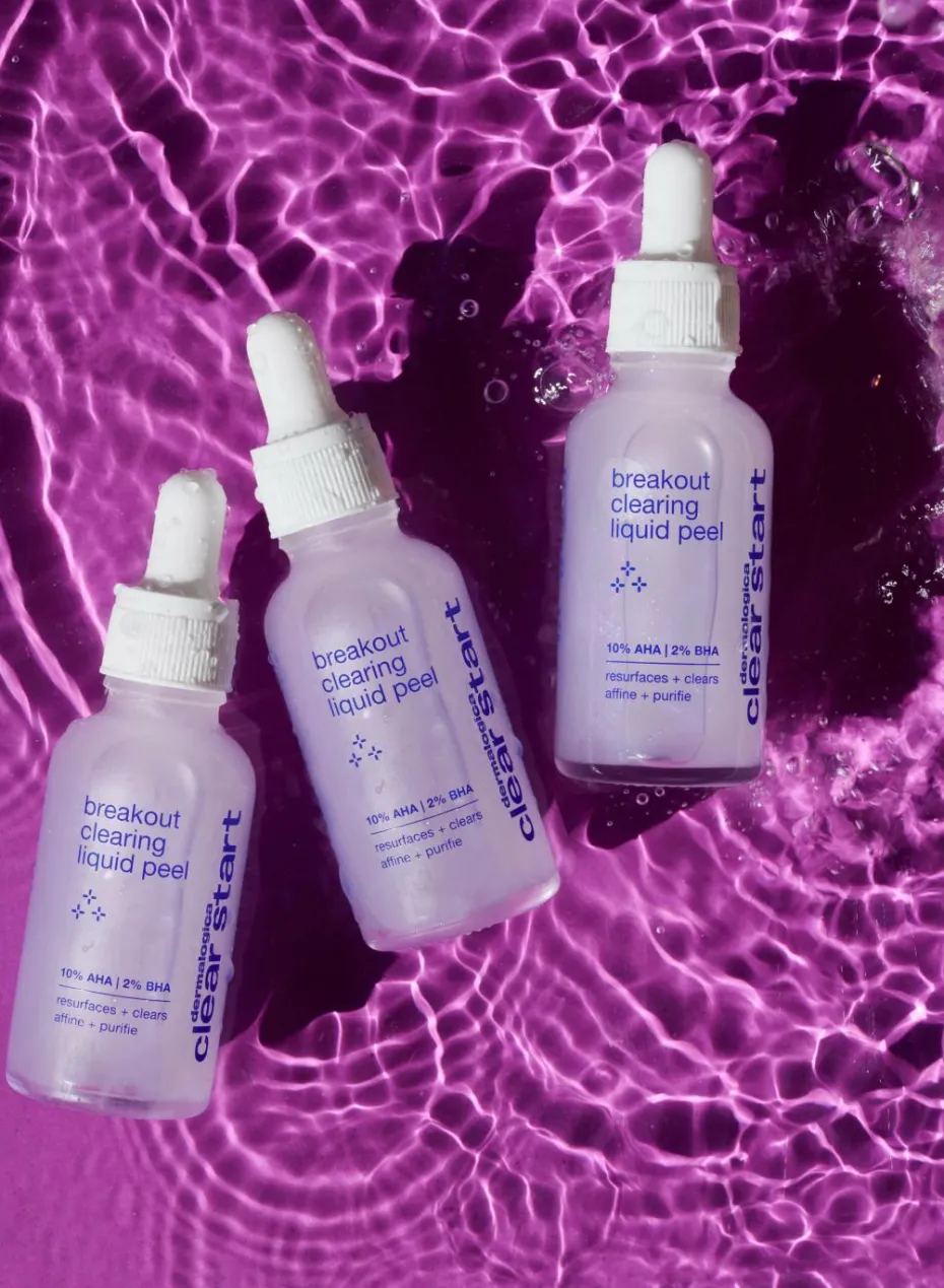 Solution peeling Breakout Clearing Liquid Peel