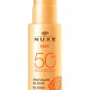Spray fondant visage et corps haute protection SPF50 Nuxe Sun