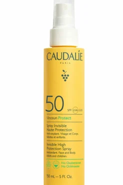 Spray solaire invisible haute protection SPF50 Vinosun