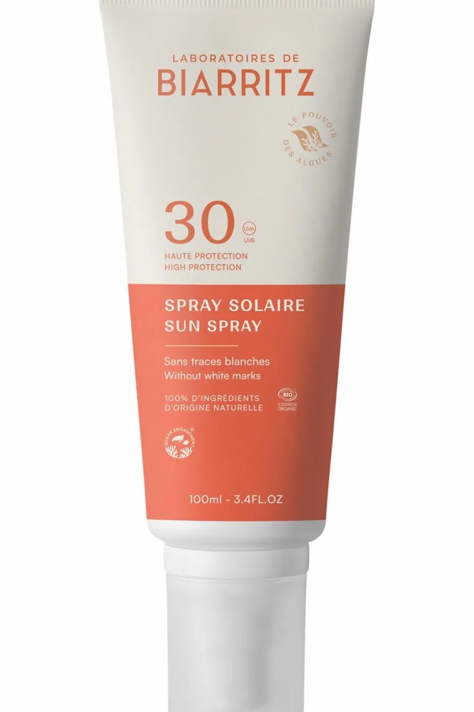 Spray solaire SPF30 visage & corps