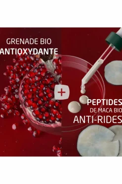 Sérum raffermissant grenade et peptides de maca