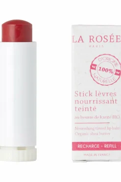 Stick lèvres nourrissant teinté rechargeable au beurre de karité BIO