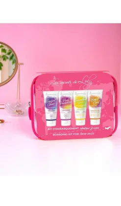 Trousse de voyage pour cheveux frisés