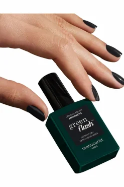 Vernis semi-permanent Green Flash Les marrons, gris & noirs