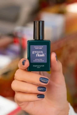 Vernis semi-permanent Green Flash Les marrons, gris & noirs