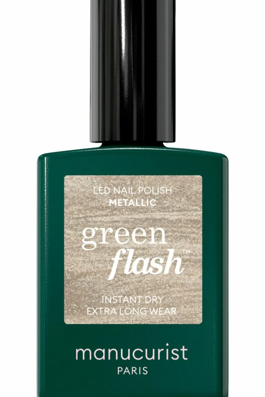 Vernis semi-permanent Green Flash Les pailletés