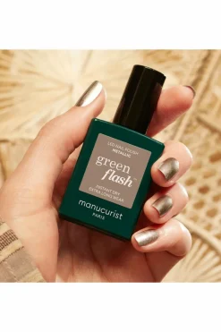 Vernis semi-permanent Green Flash Les pailletés