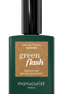 Vernis semi-permanent Green Flash Les pailletés