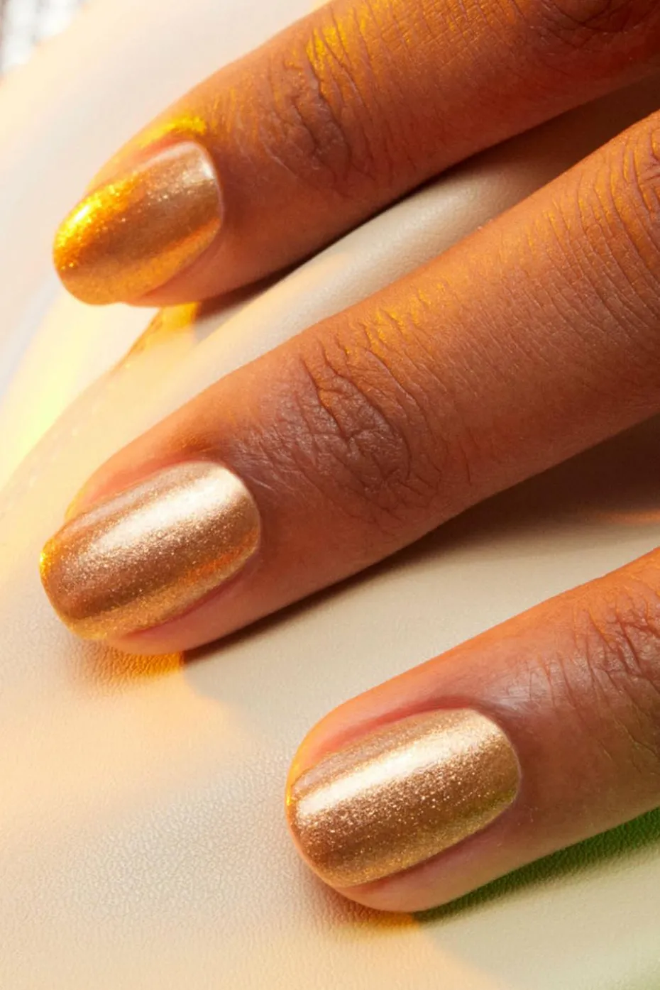 Vernis semi-permanent Green Flash Les pailletés