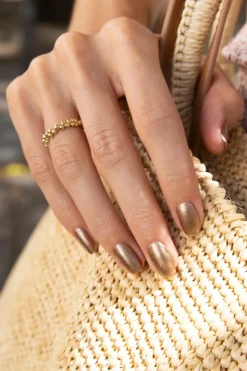 Vernis semi-permanent Green Flash Les pailletés