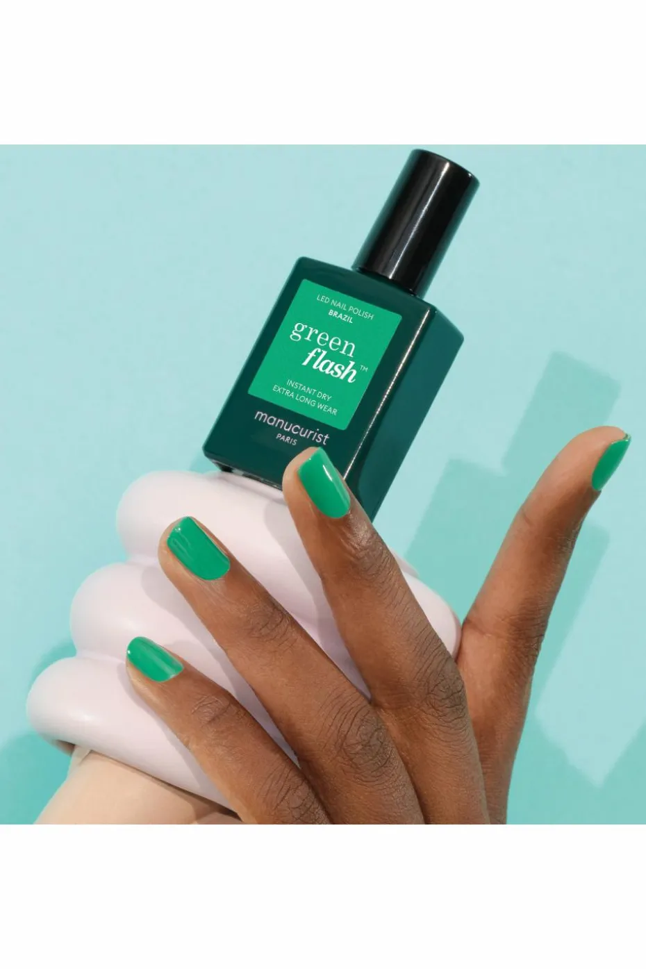 Vernis semi-permanent Green Flash Les verts