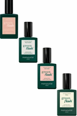 Vernis semi-permanent Green Flash Les blancs, naturels & beiges