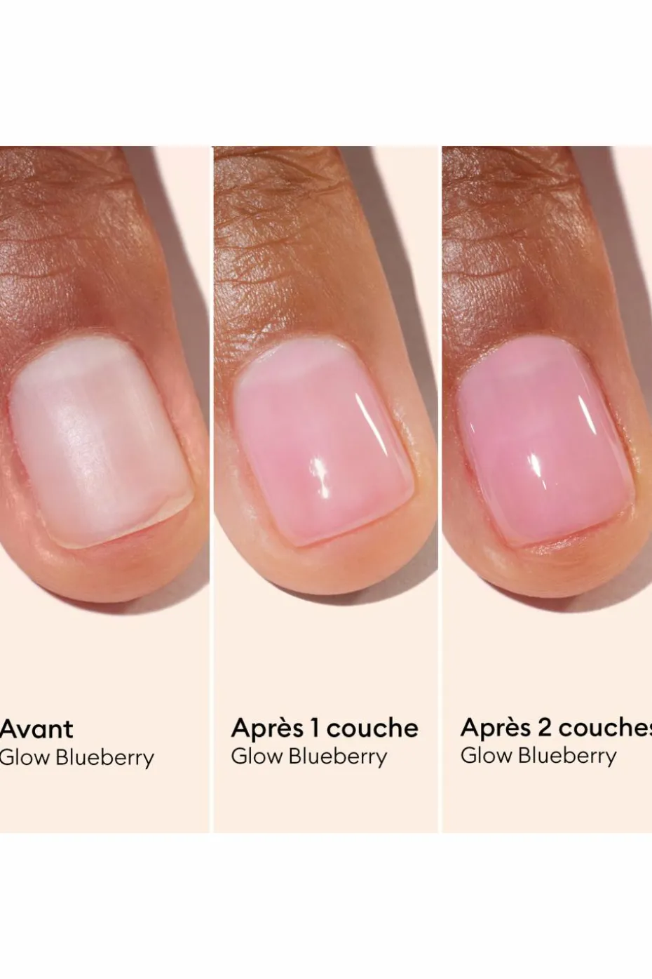 Vernis soin Active Glow blueberry